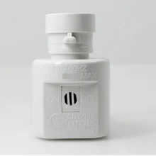 США UL сертификат сенсор E12 держатель лампы для ночников звук и управление светом DHL/UPS/FedEx бесплатно