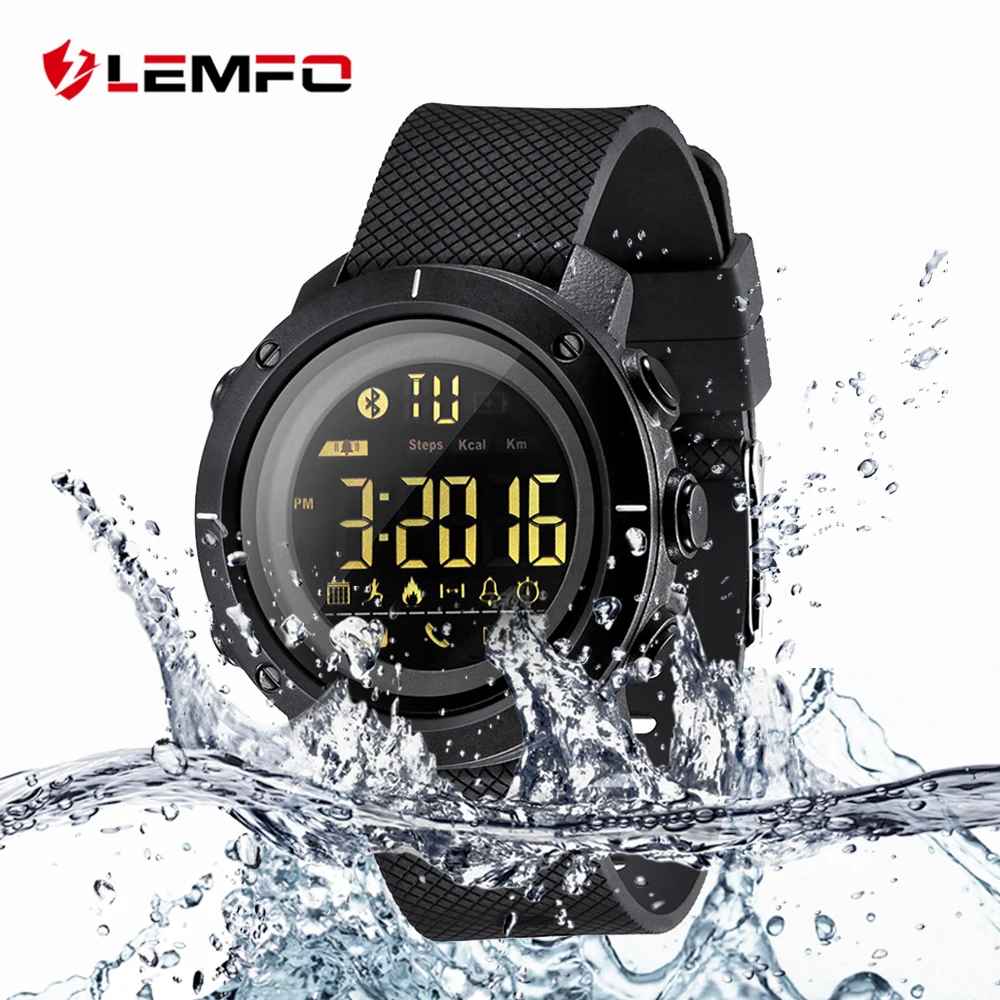 lemfo waterproof smart watch