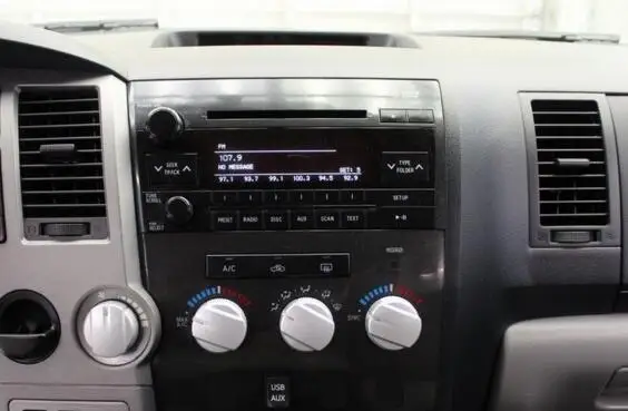 Android 9.0 Quad Core Car DVD GPS Player For TOYOTA Sequoia Tundra Stereo Navigation System Multimedia Radio BT A2DP Map TPMS SD