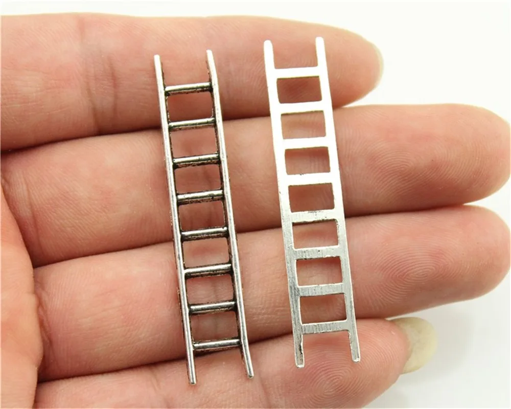 

WYSIWYG 6pcs 51x10mm 3 Colors Antique Gold, Antique Silver, Antique Bronze Ladders Pendant Charms For Jewelry Making