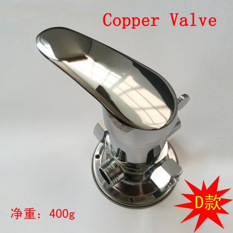 Bathroom alloy shower faucet thermostatic valve body cartridge, Copper thermostatic valve mixer, Solar water heater accessories