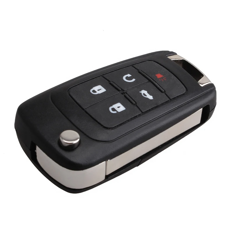 

5 Buttons Car Remote Control Key Fob 434MHz With ID46 Chip for Chevrolet Cruze 2010-2014 HU100 Blade