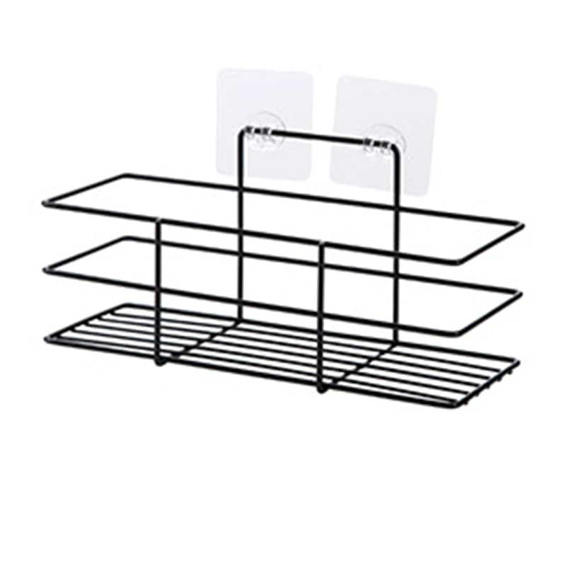 

Bathroom Storage Racks Kitchen Paste Type Storage Shelf Condiment Toiletries Organizer For Home Kitchen