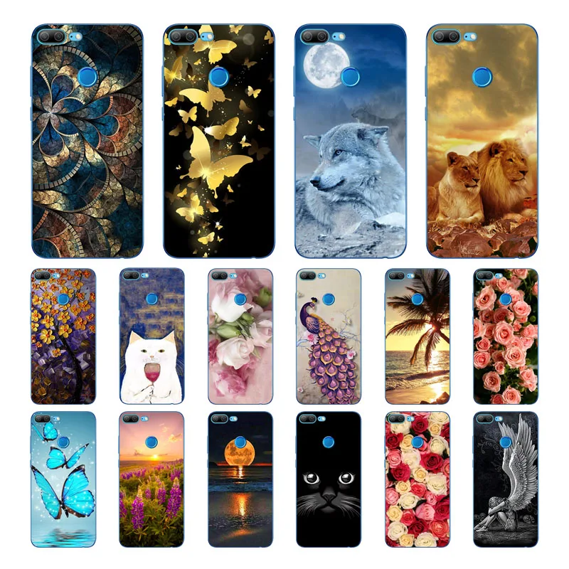 

Geruide For huawei honor 9 lite Case Cover, Fashionable Soft TPU Silicone Back Cover Cases For huawei honor 9 lite Phone Cases