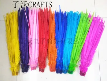 

50 pieces of high quality natural pheasant tail feathers, multiple sizes 40-45cm, DIY handicrafts decorative accessories