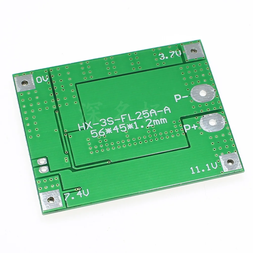 3S 12V 25A Li-Ion 18650 BMS PCM плата защиты батареи BMS PCM с балансом для литий-ионного Lipo батареи модуль