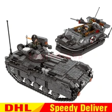 XINGBAO 06017+ 06018 подлинные военные комплекты бронированный автомобиль набор строительных блоков Кирпичи Обучающие Leingly игрушки как подарки