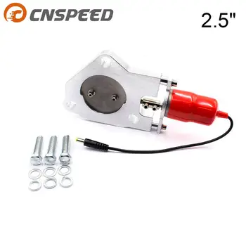 

CNSPEED 2.5" Y Pipe Electric Exhaust Catback Cut Out Kit Fit Remote Control Kits Car Muffler Accessory / Exhaust Control Valve