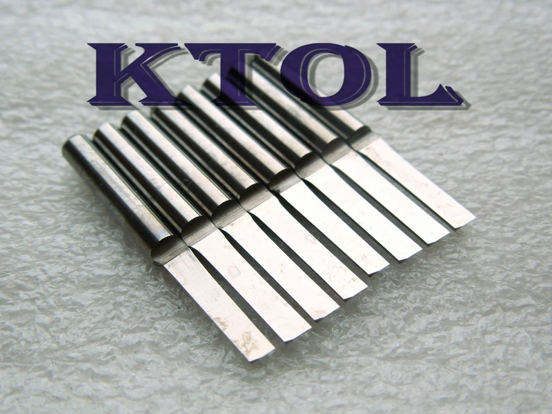 

3.175x2.5x12mm Tungsten Carbide Half Straight Router Bit CNC Milling Cutter Blades,Wood Router Cutters Bit for Milling Cutting
