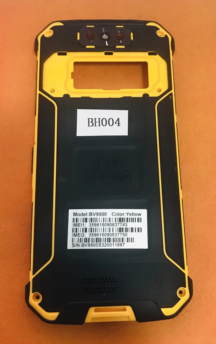 

Used Original Protective Battery Case Cover+camera lens for Blackview BV9500 MT6763T Octa Core 5.7inch FHD Free Shipping