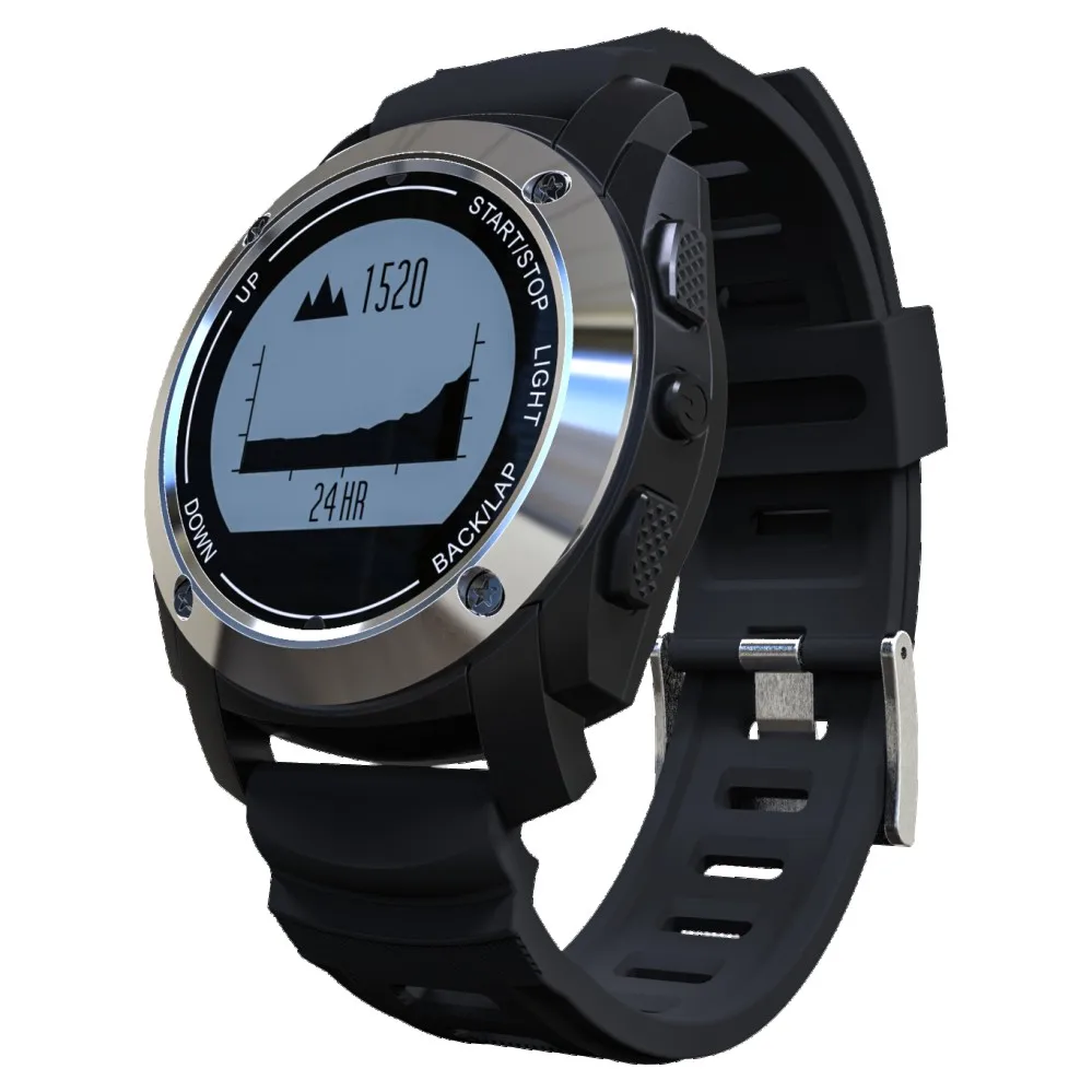 Smartch S928 gps Смарт Смотреть Открытый Спорт Smartwatch с монитор сердечного ритма шагомер