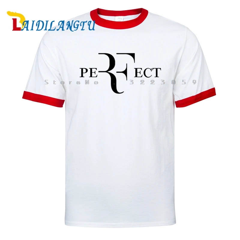 

Hot SELL Roger Federer RF Men T Shirts Men Cotton Raglan sleeves Funny Man T-Shirt Mens tshirt Tops