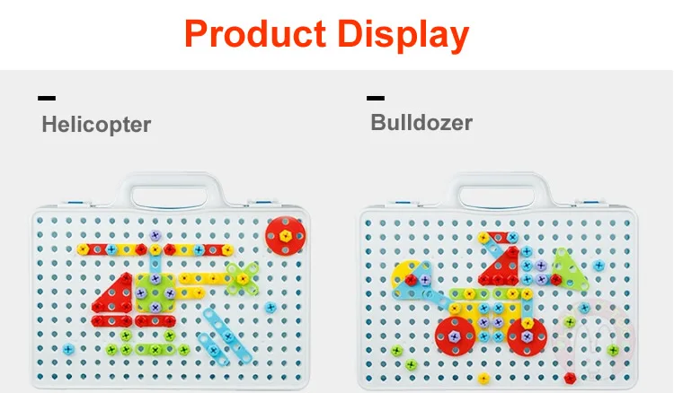 Conjunto de Ferramentas do Menino Toolbox com Toolkit Educativos para Crianças Ferramenta Criativa Brinquedo Broca Mosaico Fingir Jogar Criança Brinquedos 10 Brinquedos e hobbies
