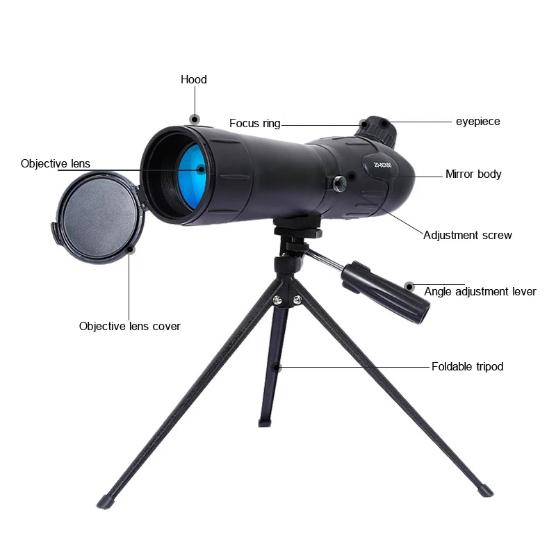Girlwoman ночное видение 20-60X60 зум телескоп объектив камеры для смартфона Telescopio Celular мобильный телефон телескоп 60X зум