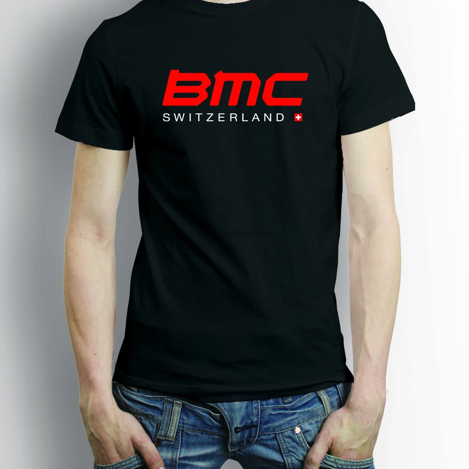 

BMC Switzerland Bike Cycling Black T shirt