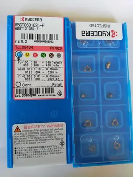 

10PCS CARBIDE INSERT WBGT060102L-F PV7020