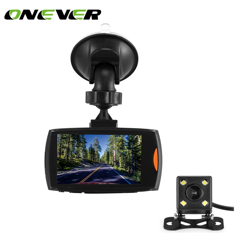 

Dash Camera Car DVR Video Recorder Camcorder 170 Degree Wide Angle with Rear Camera2.7" Dual Lens 1080P FHD 1.2MP