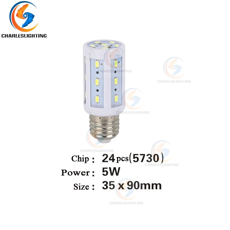 SMD5730 5 Вт 10 15 20 25 30 40 60 80 120 лампочка B22 E26 E27 E14 E40 светодиодная лампа AC 110 в 265