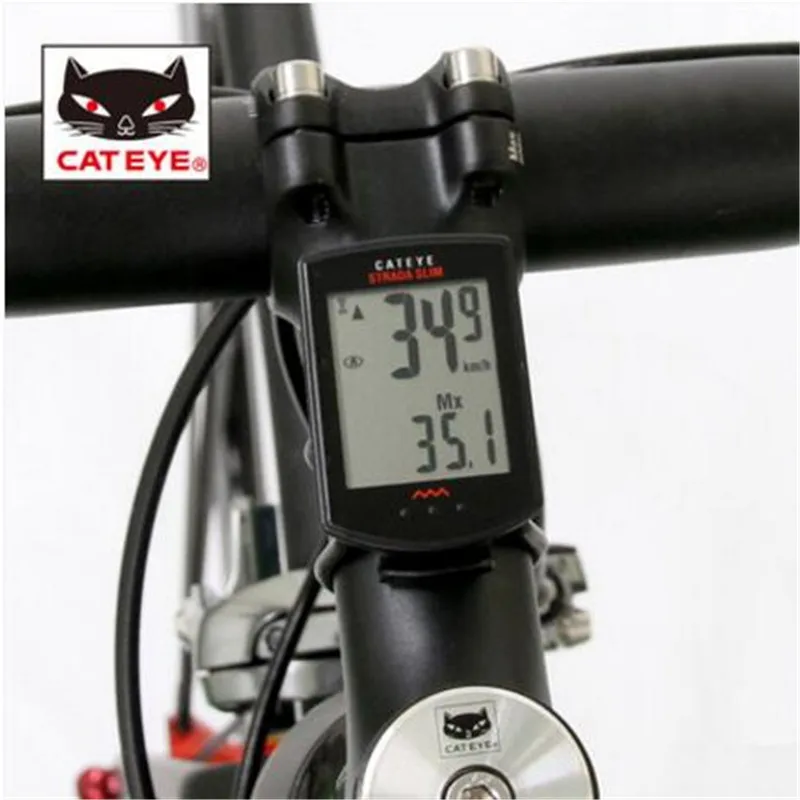 

CATEYE CC-RD310W STRADA SLIM Black Wireless Cycle Computer from Japan