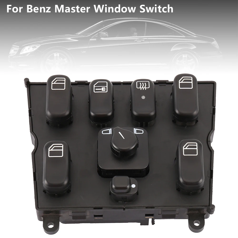 

Power Master Window Switch for Mercedes-Benz W163 ML230 ML270 ML320 ML350 ML430