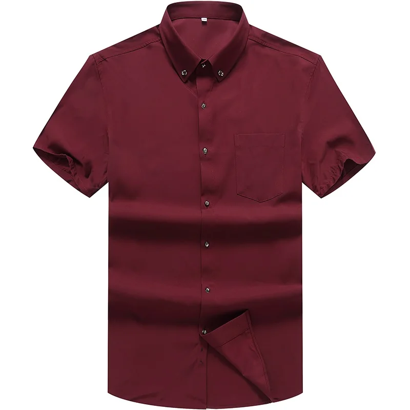MFERLIER الصيف الرجال زائد حجم كبير اللباس قميص قصير كم 6XL 8XL 10XL 12XL الرسمي مكتب قمصان الأعمال البحرية الأزرق 62 64 66 68 MFERLIER الصيف الرجال زائد حجم كبير اللباس قميص قصير كم 6XL 8XL 10XL 12XL الرسمي مكتب قمصان الأعمال البحرية الأزرق 62 64 66 68