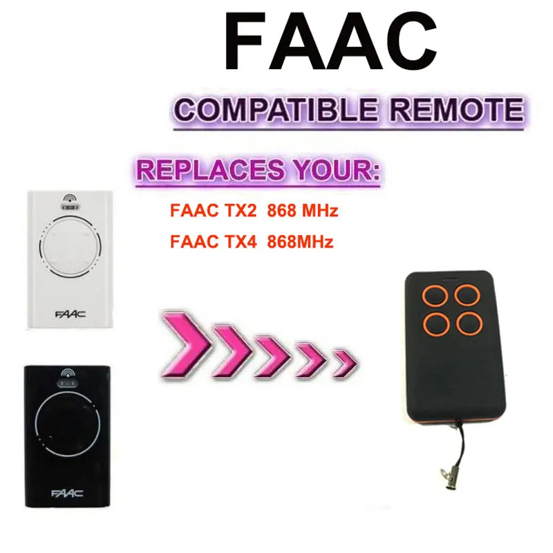 

FAAC 433 SLH 868MHz SLH Universal Multi Frequency Auto Scan Rolling Code Remote Control Clone/Duplicator
