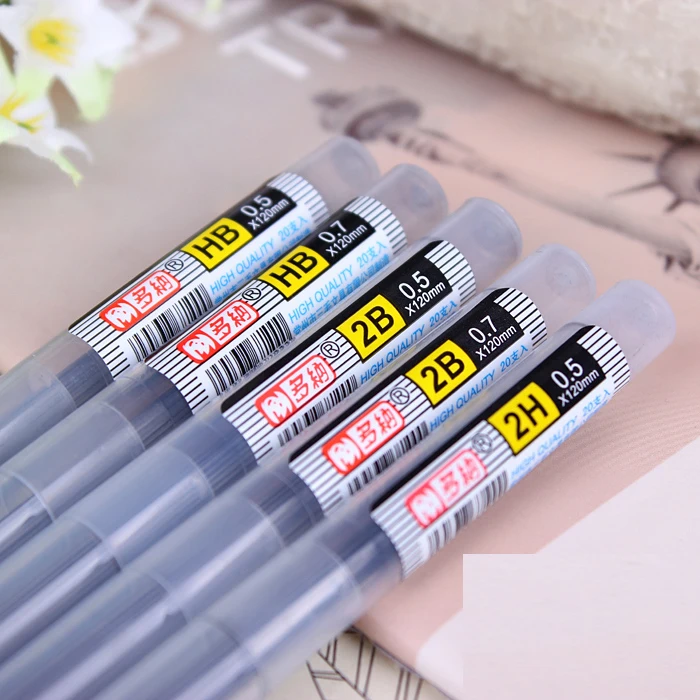HB0.5mm long size Lead automatically lead HB 0.5 mm extra strong writing lubrication mechanical