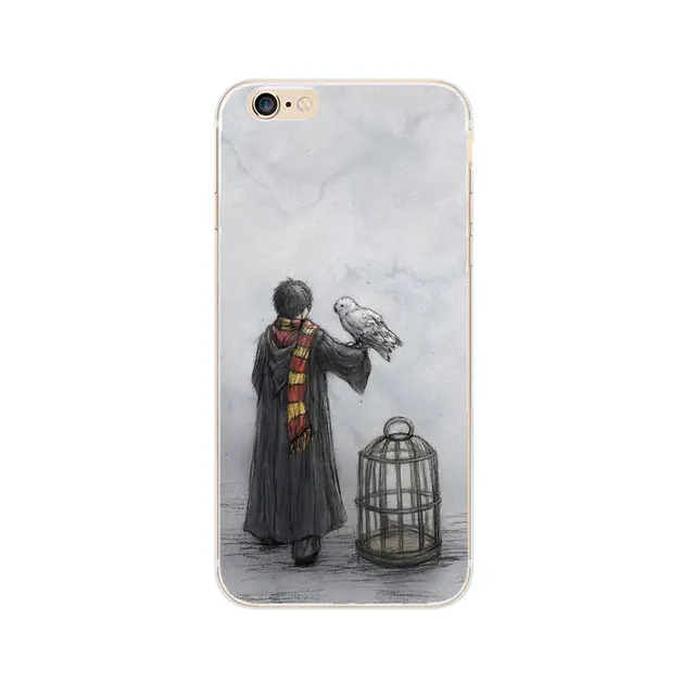 Soft TPU Phone Cases For iPhone 6 6S 7 8 Plus X SE 5 5S Harry Potter ...