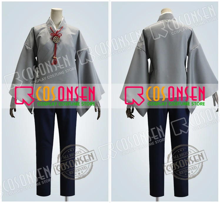Touken Ranbu Hakusan Yoshimitsu Косплей Костюм ONSEN полный комплект Горячая Новинка|Игровые