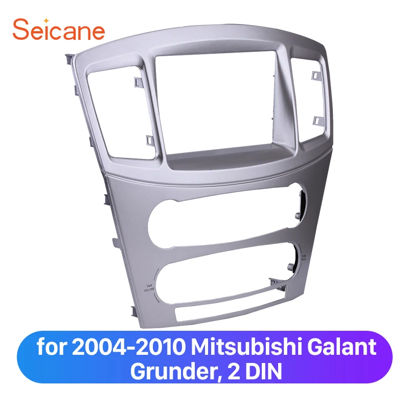 

Seicane Car Radio Fascia Audio Frame Trim Dash Installation Kit Plate Frame Panel For Mitsubishi Galant Refitting Dashboard