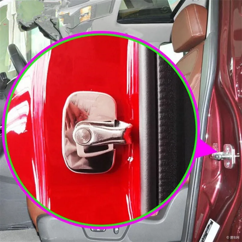 

4pcs/set Car Styling Door lock waterproof Protector Cover for Chevrolet Captiva /for Buick Enclave /for Opel Astra GTC Insignia