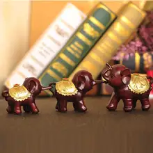 Слон как три Творческий маленькие украшения декор свадебный подарок изделия ремесла VISIONARIO европейские домашнего интерьера