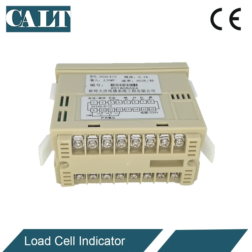 CALT DY220 тензодатчик 6 цифр Светодиодный дисплей Индикатор значение вес контроллер реле 4-20mA RS485 выход пик режим удержания передатчик