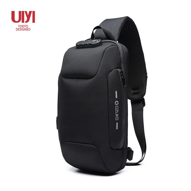 

New Oxford cloth chest bag slung shoulder multi-function USB charging anti-theft portable casual creative fashion