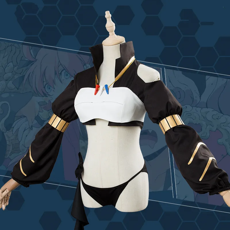 

Anime Milim Nava Cosplay Costume That Time I Got Reincarnated As A Slime Cosplay Bikini Tensei Shitara Slime Datta Ken Uniform