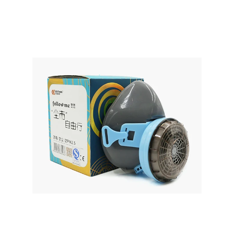 Silicone Gas Mask set Respirator Spray Special Dust Mask PM2.5 Industrial Dust Formaldehyde Protection Gas Mask Give a Sweat Pad