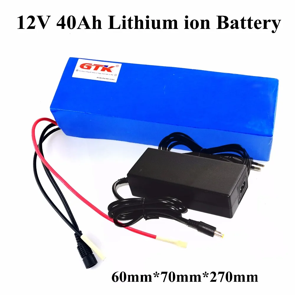 Gtk Batterie 12v 40ah Lithium Ion Bateria 12v Rechargeable For