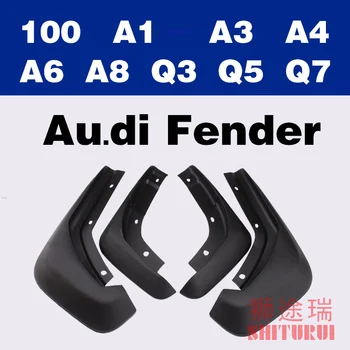 

FOR Audi A1 100 A3 A4 A6 A8 A8L Q3 Q5 Q7 Car mudguards,fender Special car 2015 2016 2017 2018 ,4pcs/lot