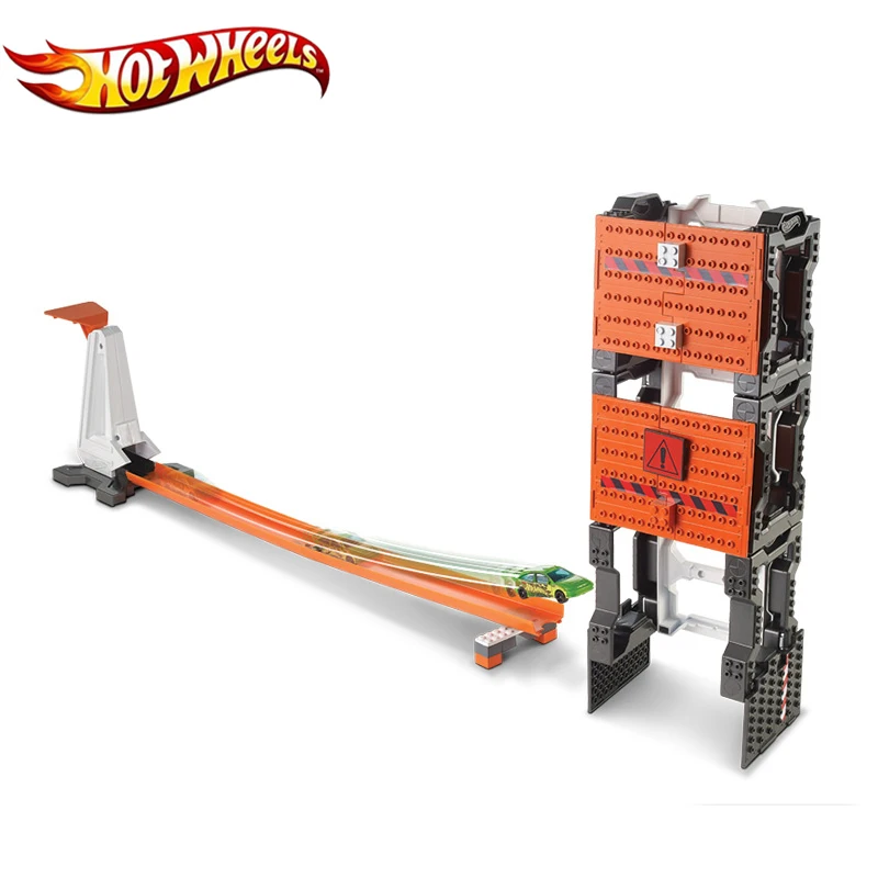 2017 Newest Hot Wheels Car Track Suit Building Block Car Toy Hotwheels Track Model DWW96 Multifunctional Toy For Children Gift