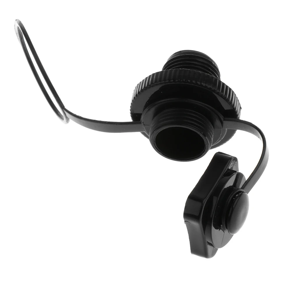 Plastic Screw Air Valve Caps Tool Inflatable Airlock Spiral Air Valve Plugs Replacement Screw Type for Kayak Boat Canoe Dinghy