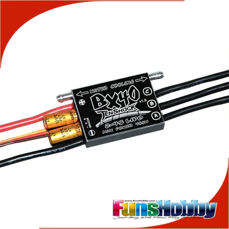 Tenshock бесщеточный 40A ESC BX40 Naviga лодка|40a esc|brushless esc 40aesc 40a |