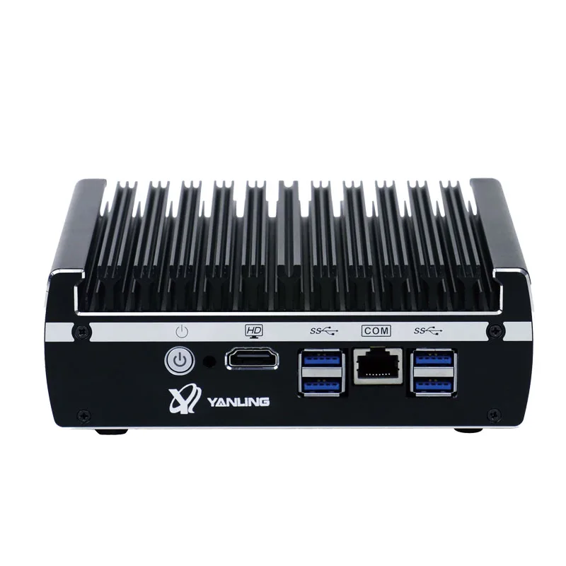 pfsense computers intel Skylake celeron 3855u dual core fanless mini pc 6 gigabit lans firewall rou