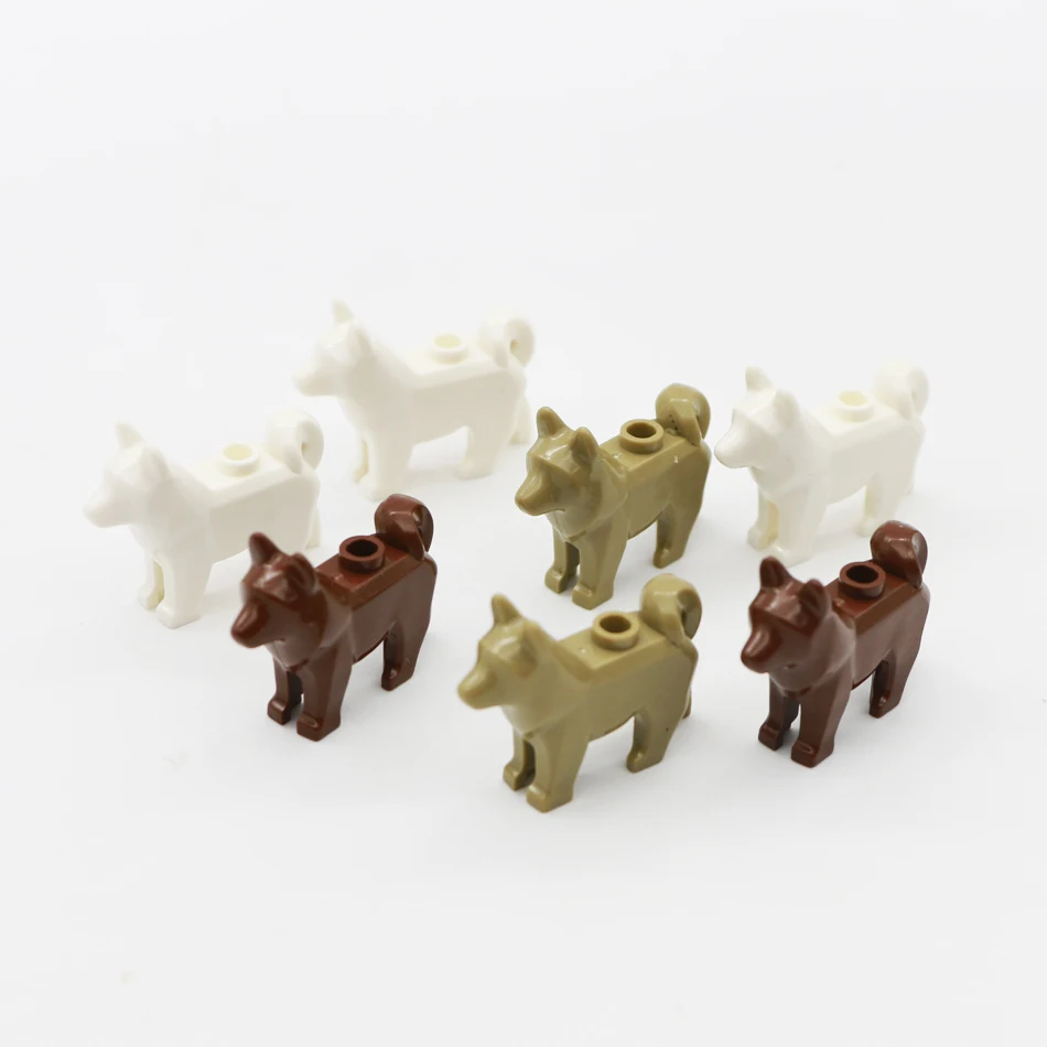 compatible lego military police dog