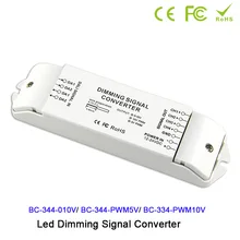 DC12V-24V 4 channels DALI to 0-10v/PWM5V/PWM10V signal converter DALI led driver controller for led lamp light