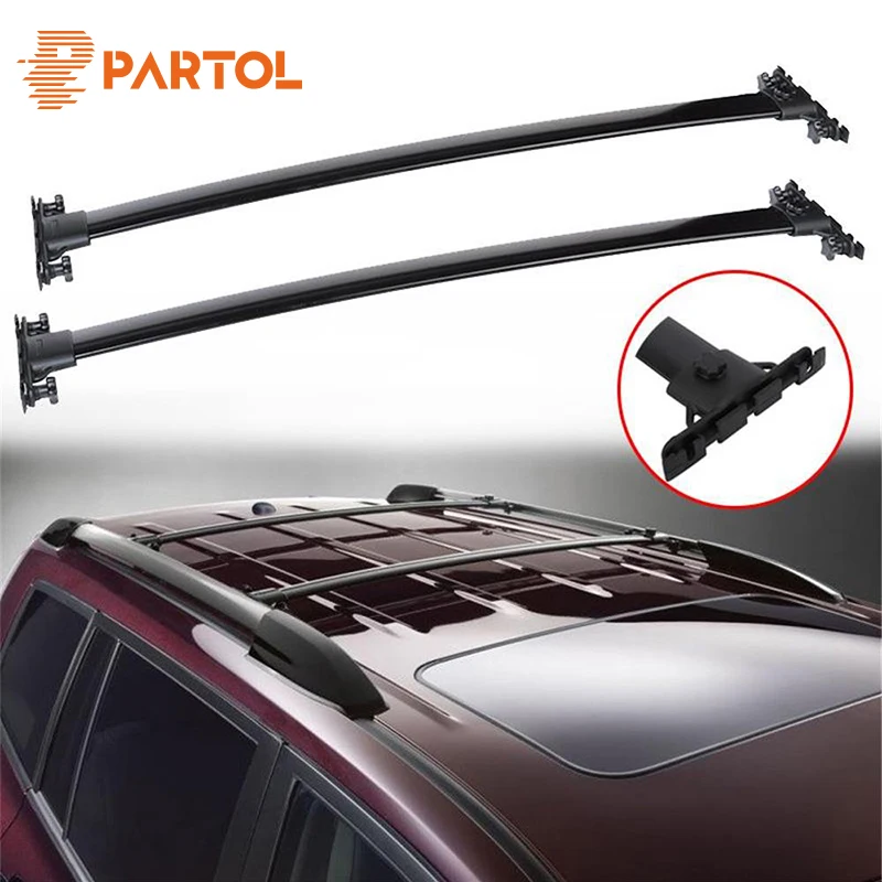 Buy Partol Black Car Roof Rack Cross Bars Crossbars