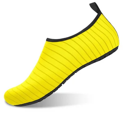 Спортивная обувь; летняя обувь для мужчин; дышащие женские кроссовки; пляжные шлепанцы для взрослых; обувь для плавания; носки для дайвинга; Tenis Masculino - Цвет: yellow