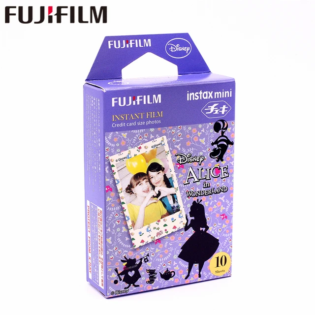 fujifilm 10 sheets instax mini alice in wonderland instant film alice in wonderland sheets