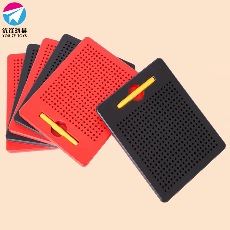 

Drawing Toy For Children Magnetic Tablet Magnet Pad Drawing Board Magnetic Steel Beads Ball Kids Learning Toy Gifts kids artgift