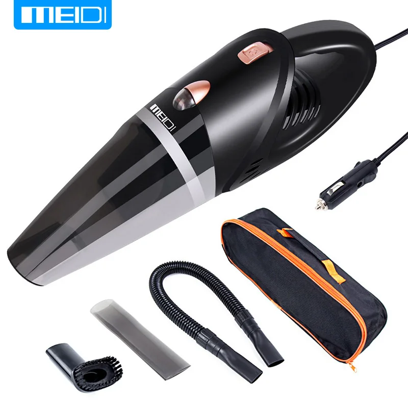 MEIDI  Car Vacuum 12V 106W Wet&Dry Dual Use Car Vacuum Cleaner Portable Car Handheld Vacuum Cleaner 14.7FT(5M) Power Cord  