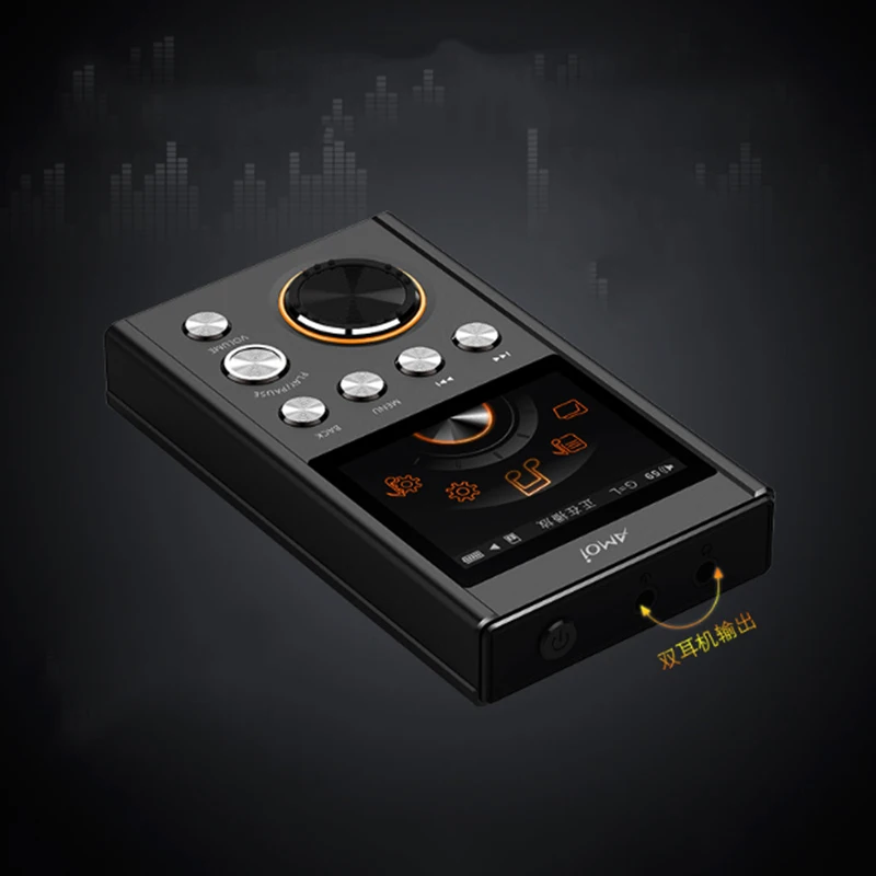 AMOI X10 MP3 плеер обновленная версия HIFI без потерь DSD музыкальный плеер MP3 Спорт Walkman